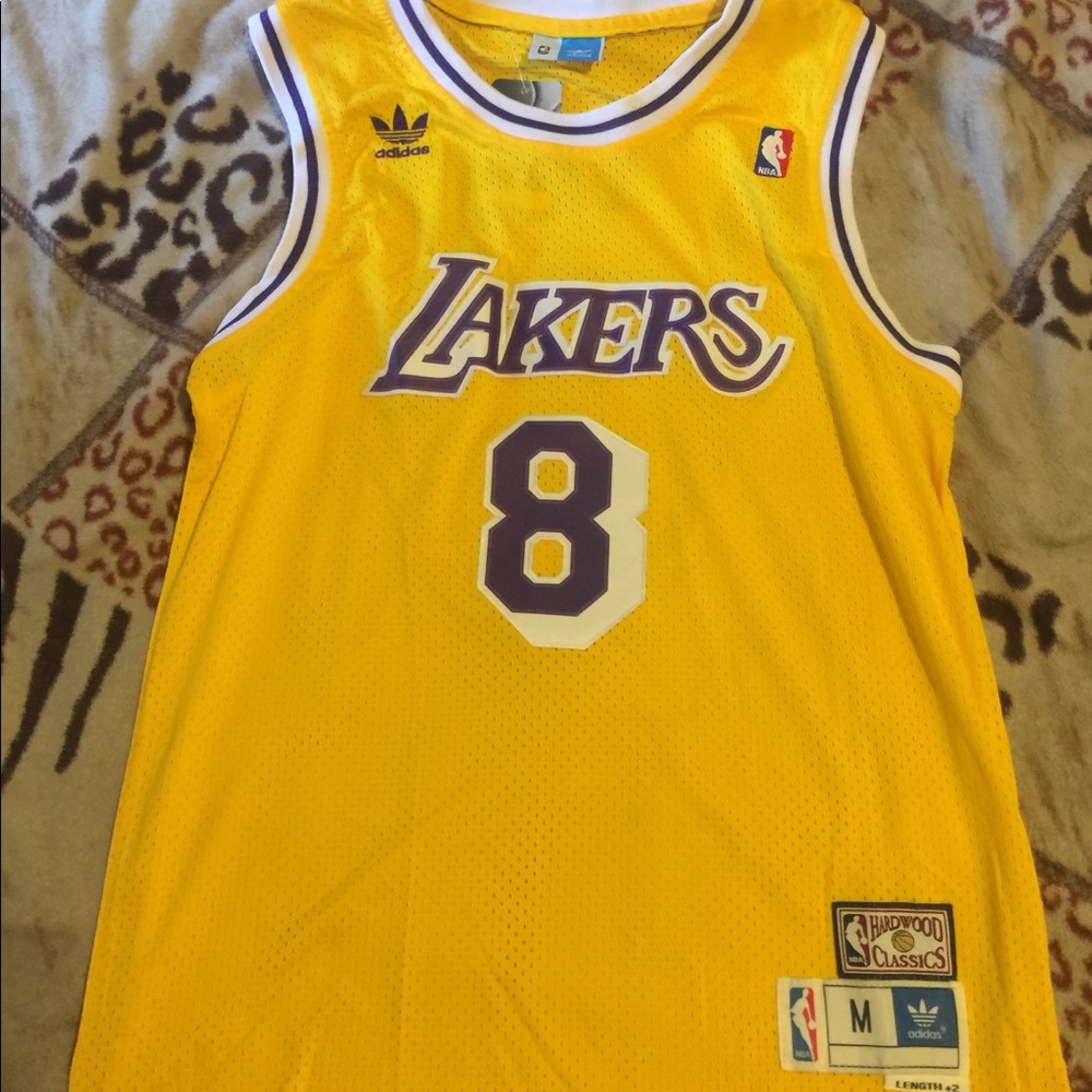Kobe Bryant 8 Hardwood Classic Laker Jersey